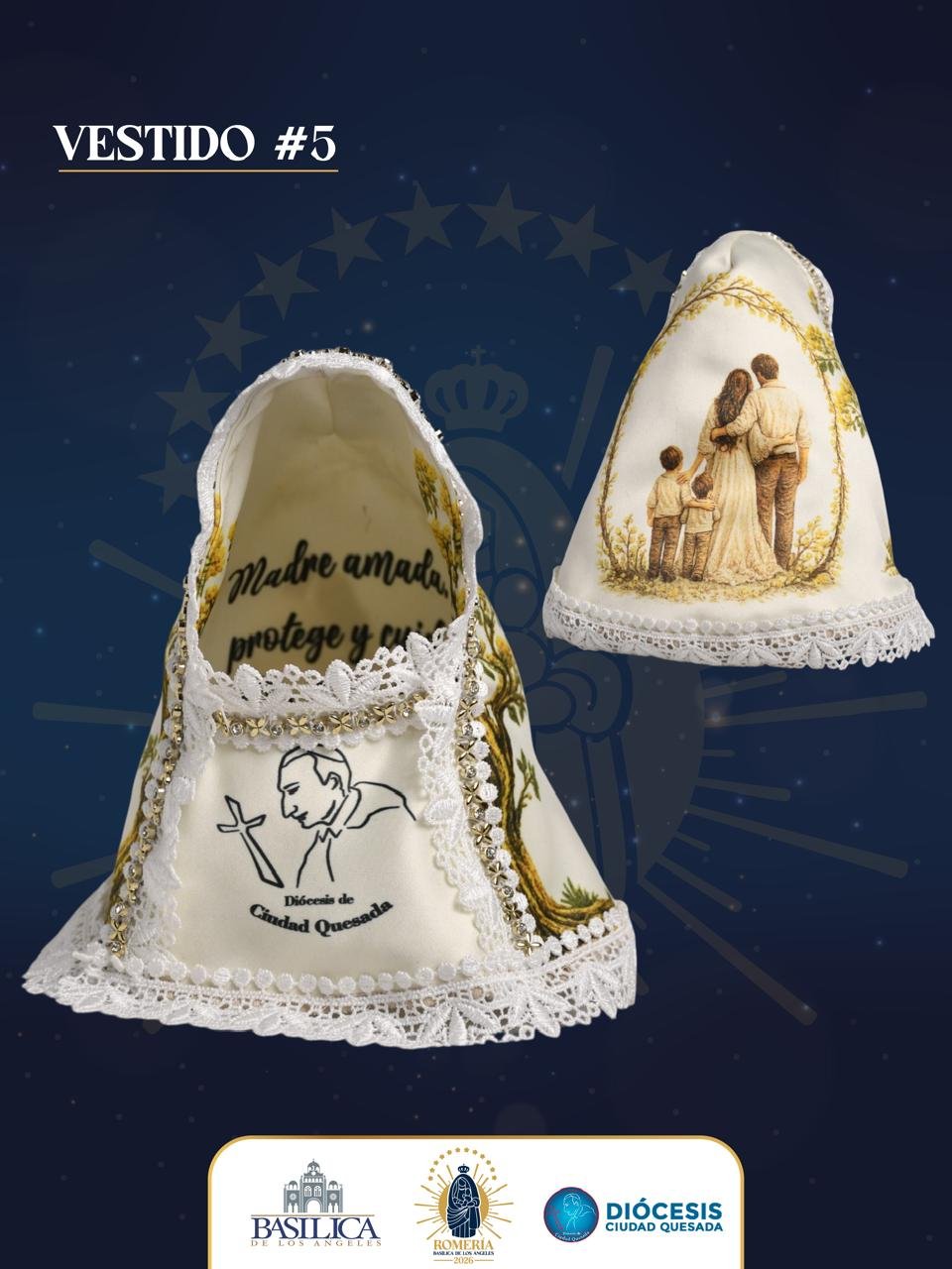 Vestido «Florecer» de la familia Morera Pérez para La Negrita
