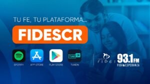 Radio Fides 93.1 FM y San José TV en la app FidesCR: tu fe, tu plataforma